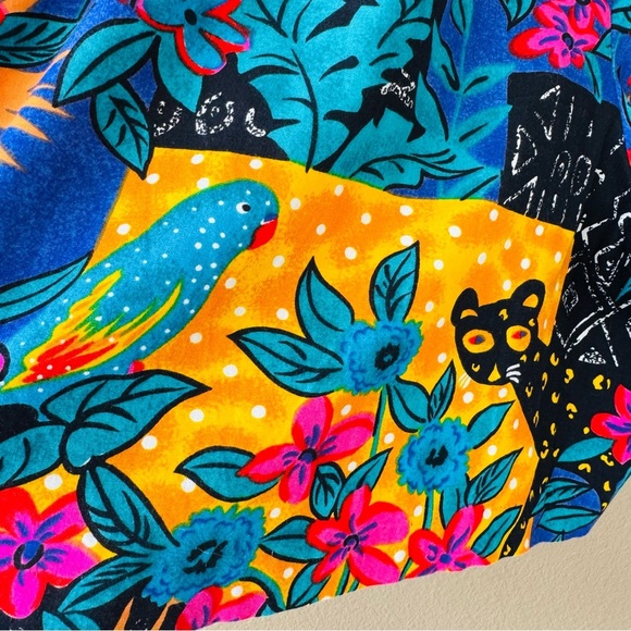 Vintage Hilo Hattie Shorts Mens size medium Hawaiian Hawaii Tropical Stretch A - Picture 6 of 8